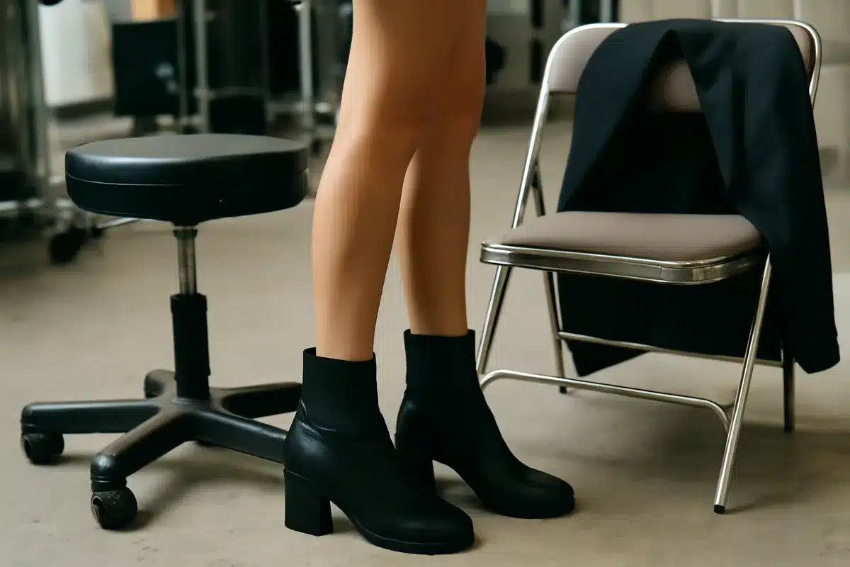 Modeblogger noemt haar laarzen met hak de meest comfortabele die ze bezit en stijlvol